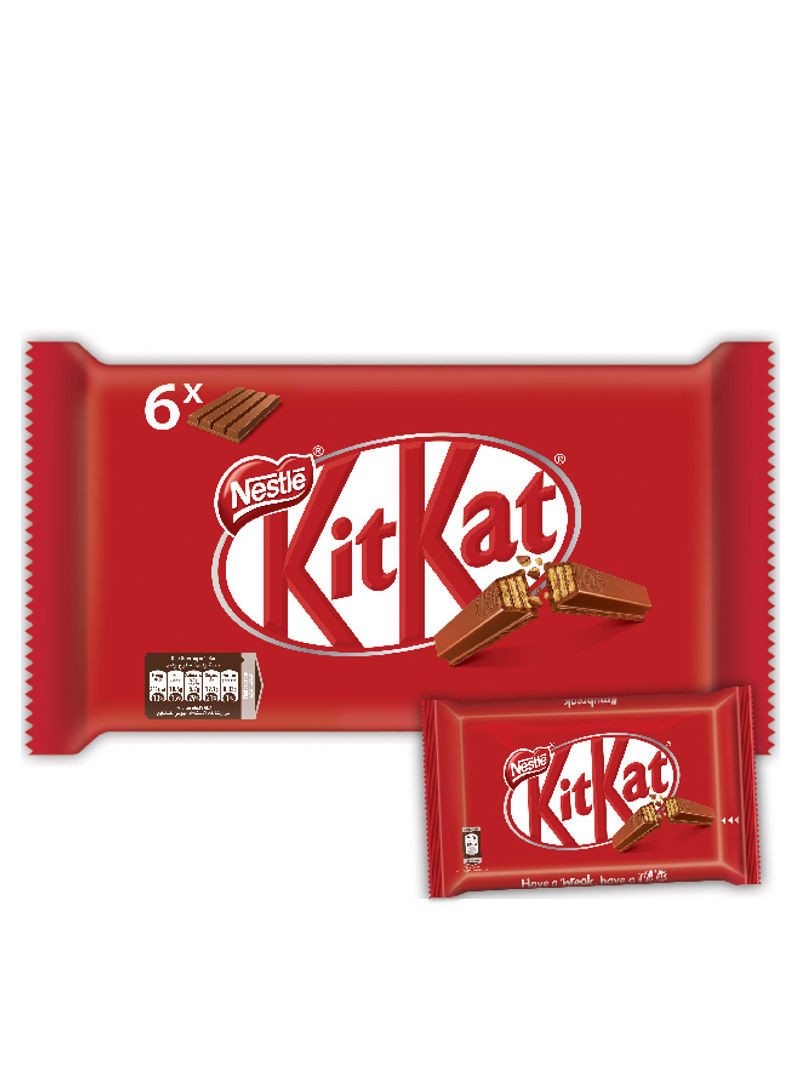 Milk Chocolate Wafer Bar 41.5g Pack of 6