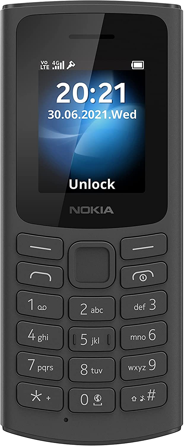 Nokia 105 Dual Black 4G LTE