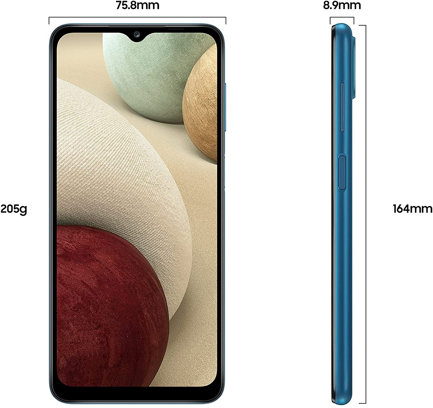 Samsung Galaxy A12 blue 4GB RAM 128GB 4G LTE